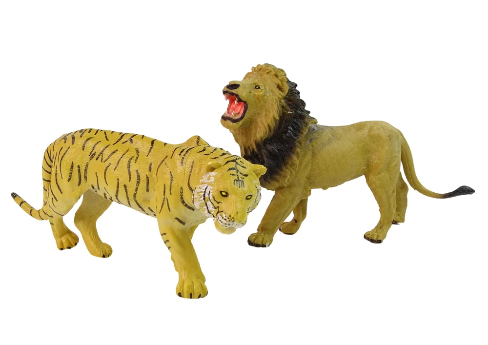 Set vozila za cirkuske životinje, kamion s prikolicom, 32 cm_3