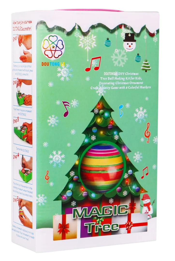 Set za bojanje božićnih kuglica 6+_7