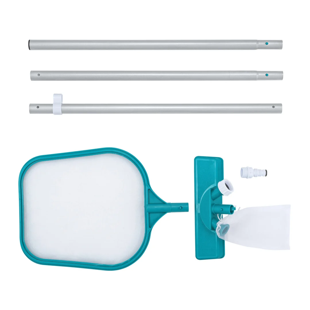 Set za čišćenje bazena Bestway 58013, štap 167 cm, usisavač i mrežica_2