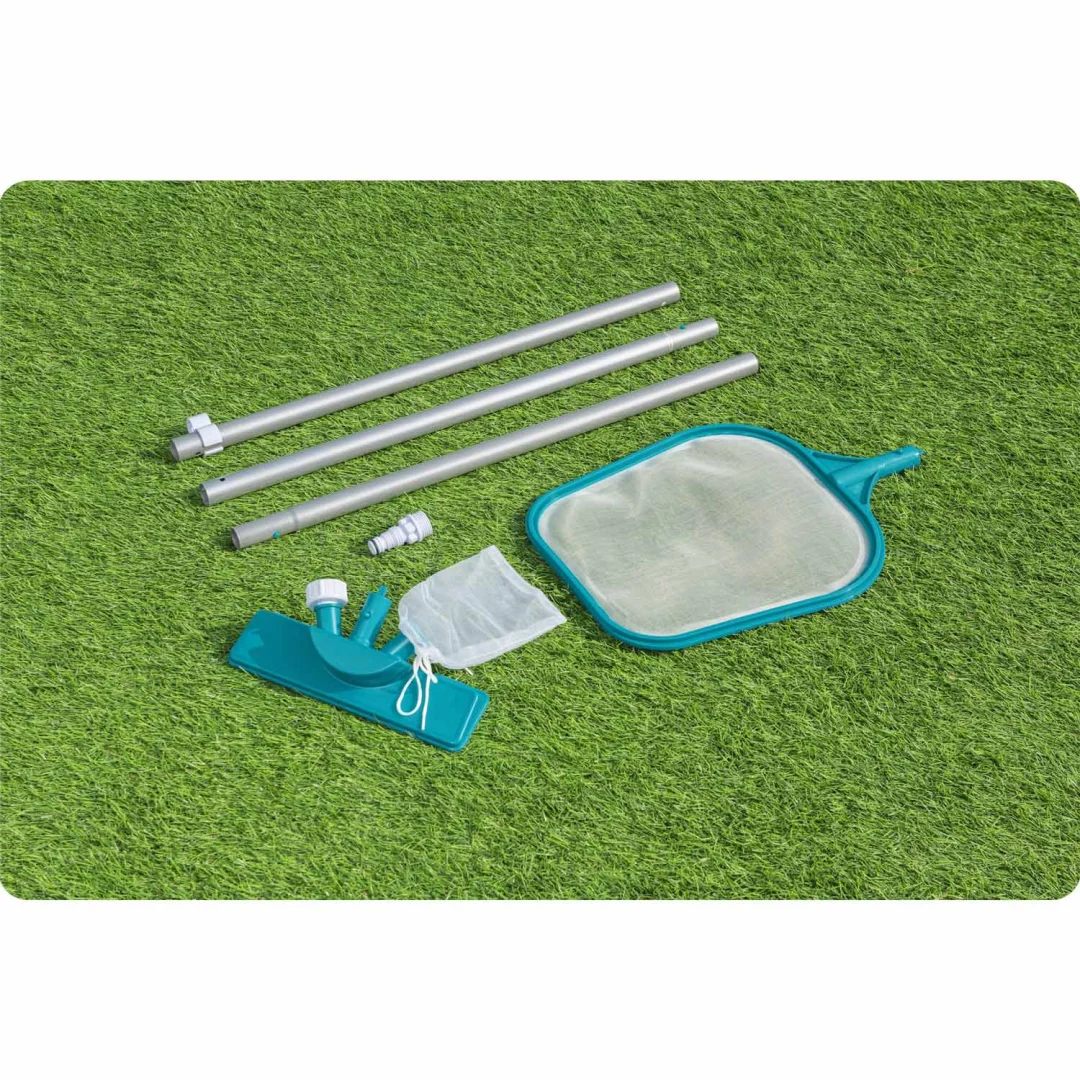 Set za čišćenje bazena Bestway 58013, štap 167 cm, usisavač i mrežica_5