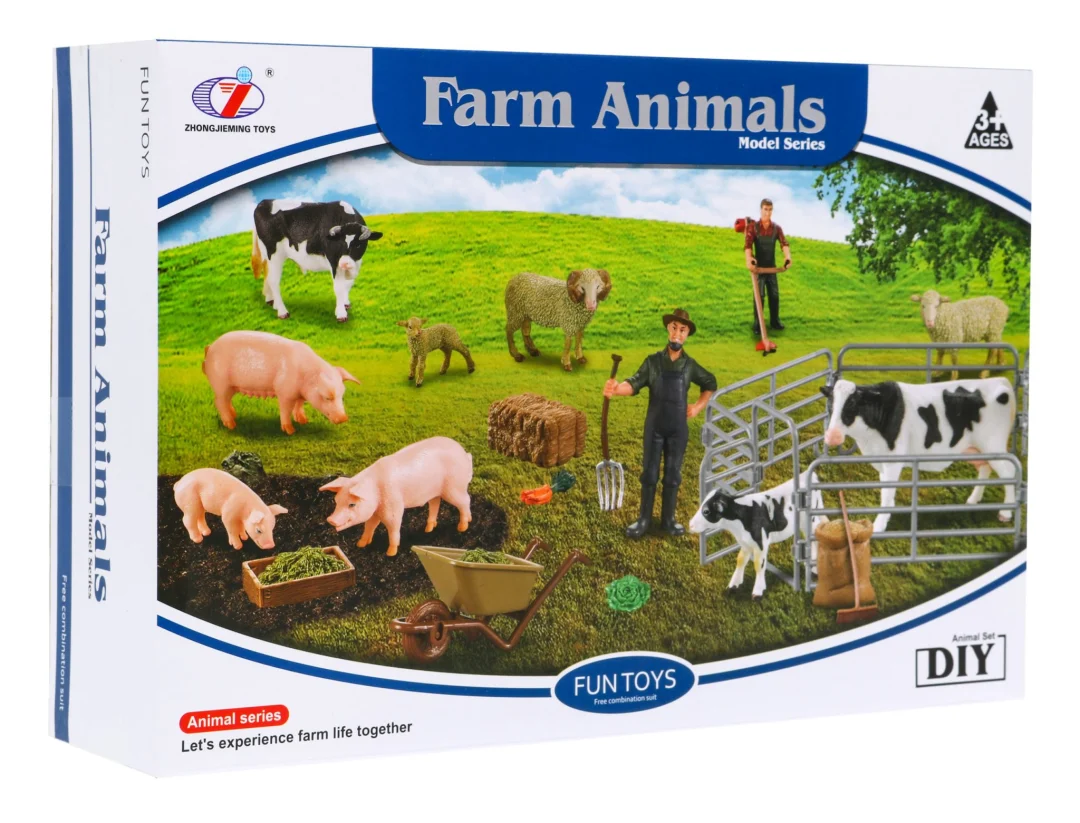 Set za farmu s figuricama i priborom 3+_6