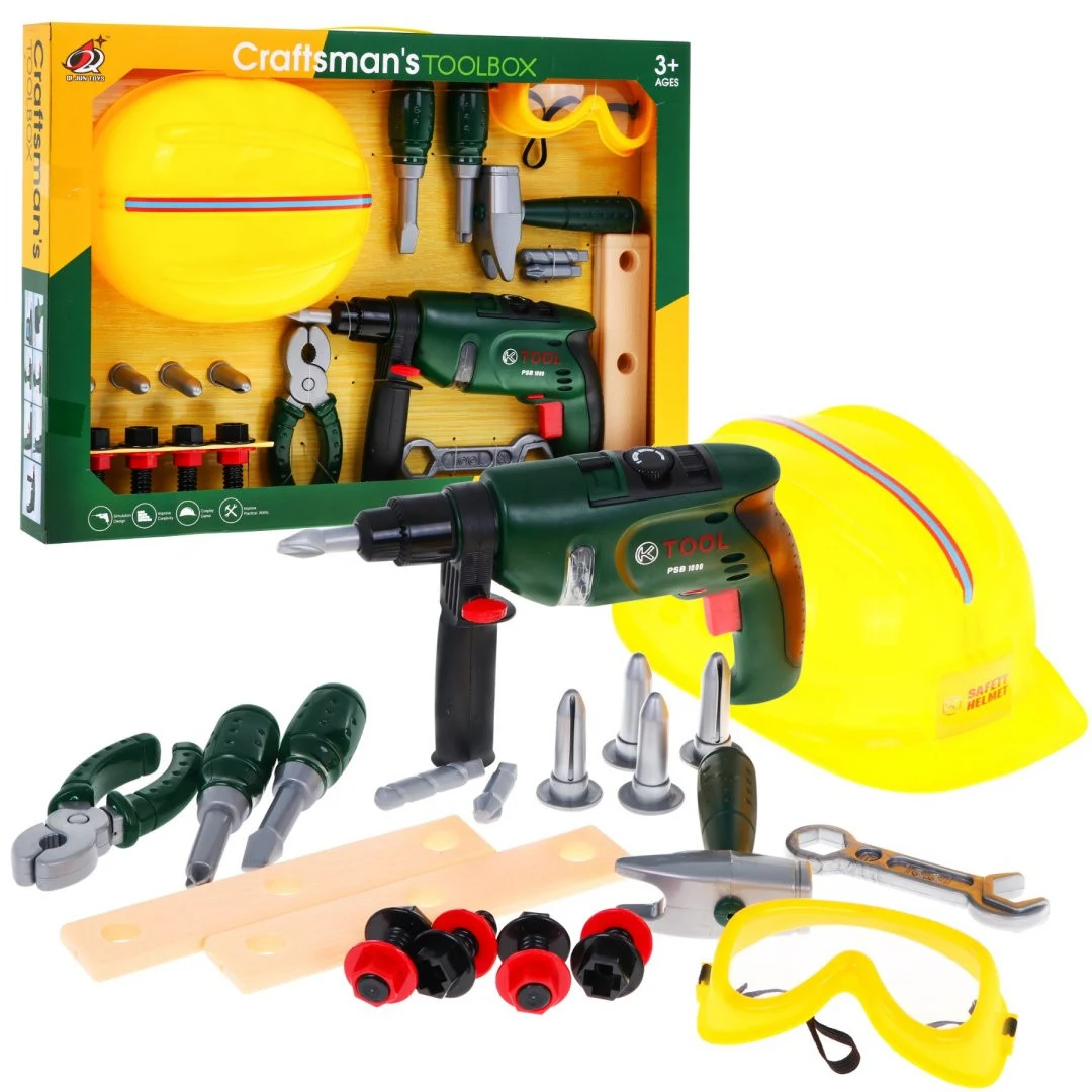 Set za male majstore 3+ s odvijačem i kacigom_1