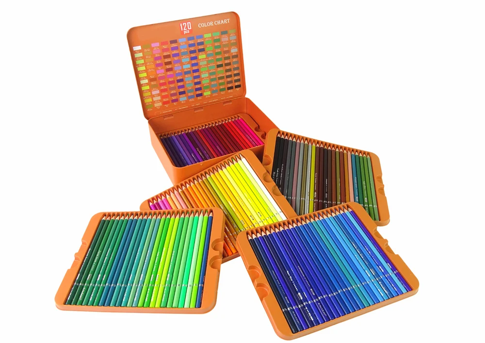 Set za male umjetnike, 120 bojica u organizatoru, 5 etaža_2