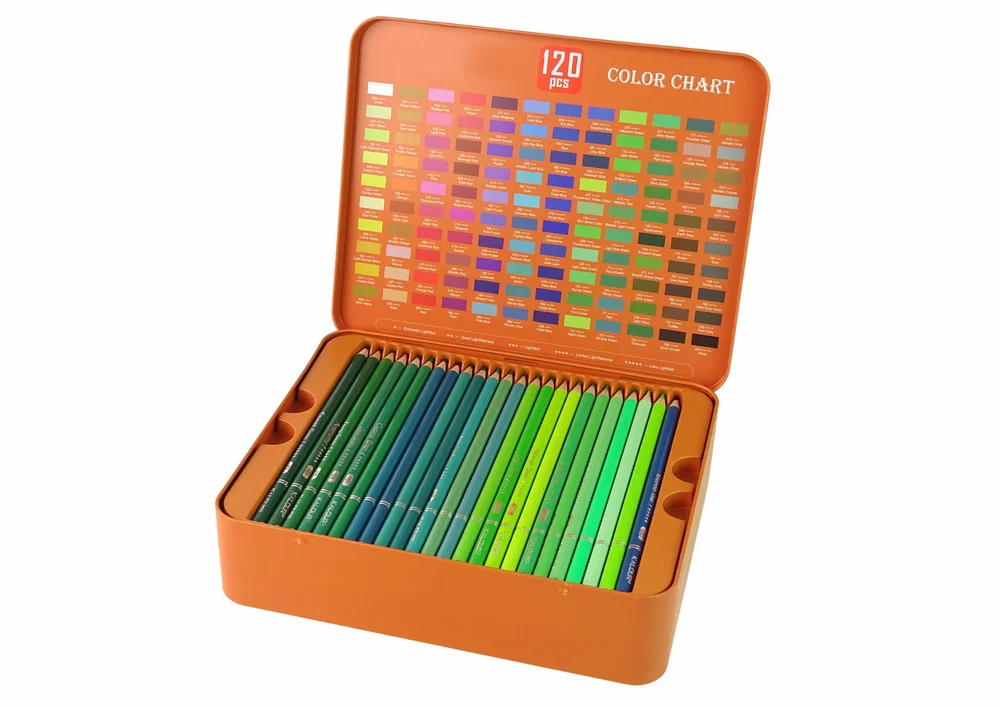 Set za male umjetnike, 120 bojica u organizatoru, 5 etaža_4