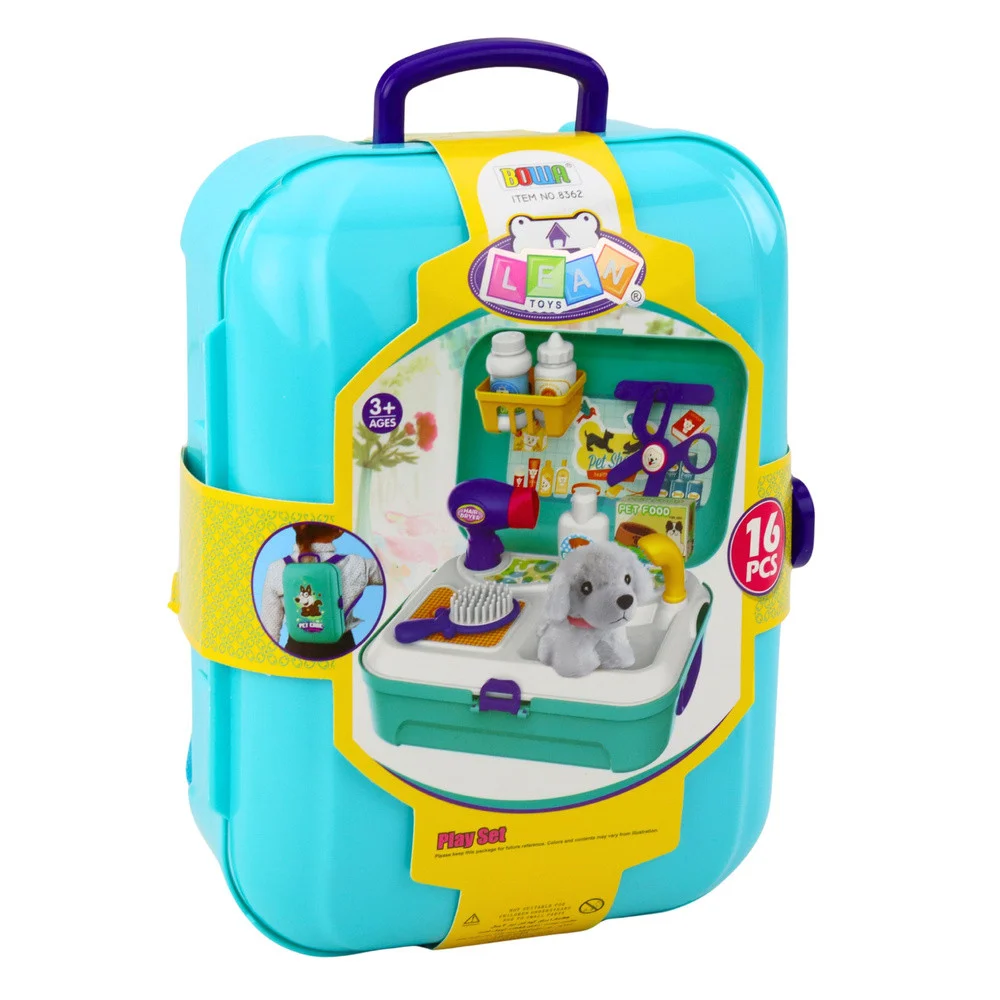 Set za njegu kućnih ljubimaca, kofer ruksak, 16 dijelova_5