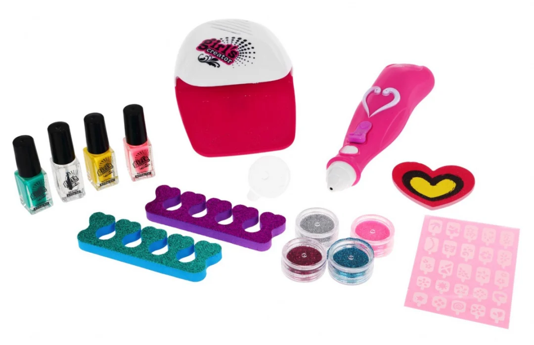 Set za nokte 5+ sa glitter strojem i sušilom_5