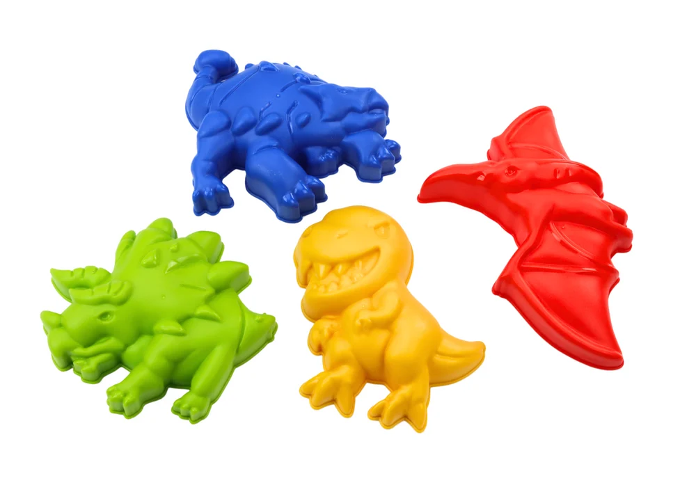 Set za pijesak dinosauri s tušem i kalupima_2