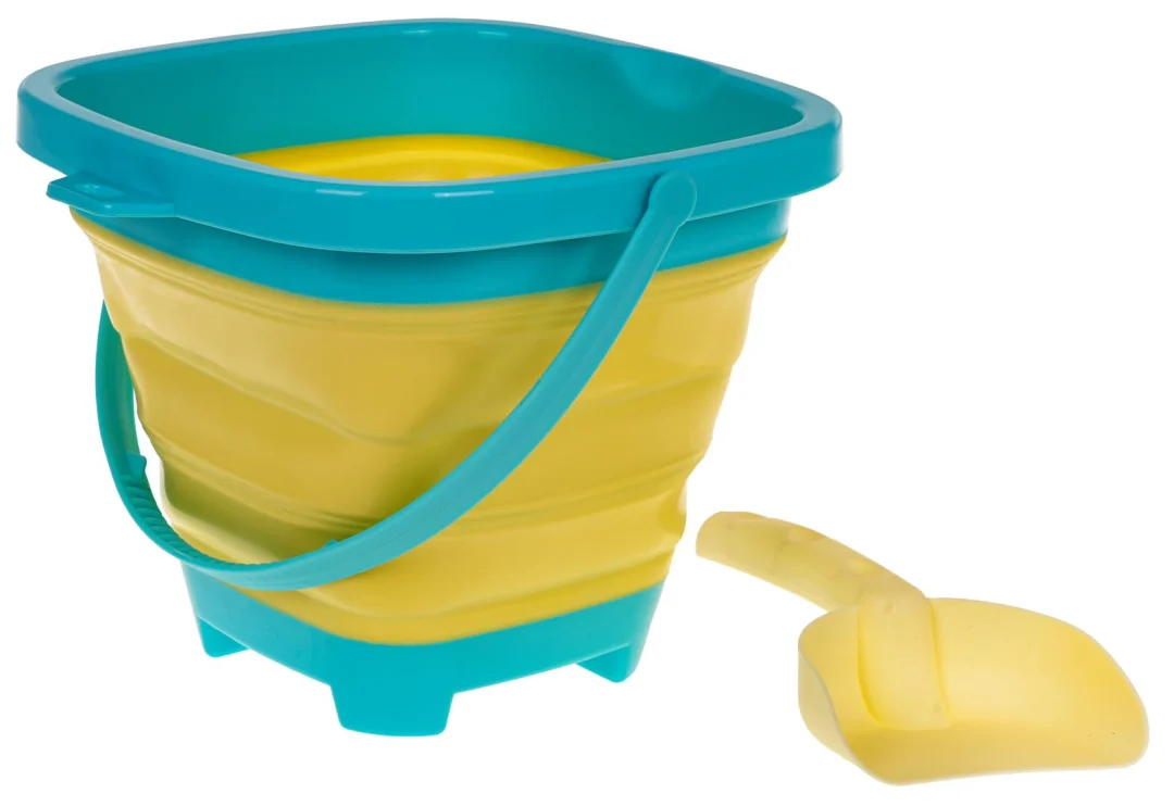 Set za pijesak sklopiva kanta + lopatica 3+_2