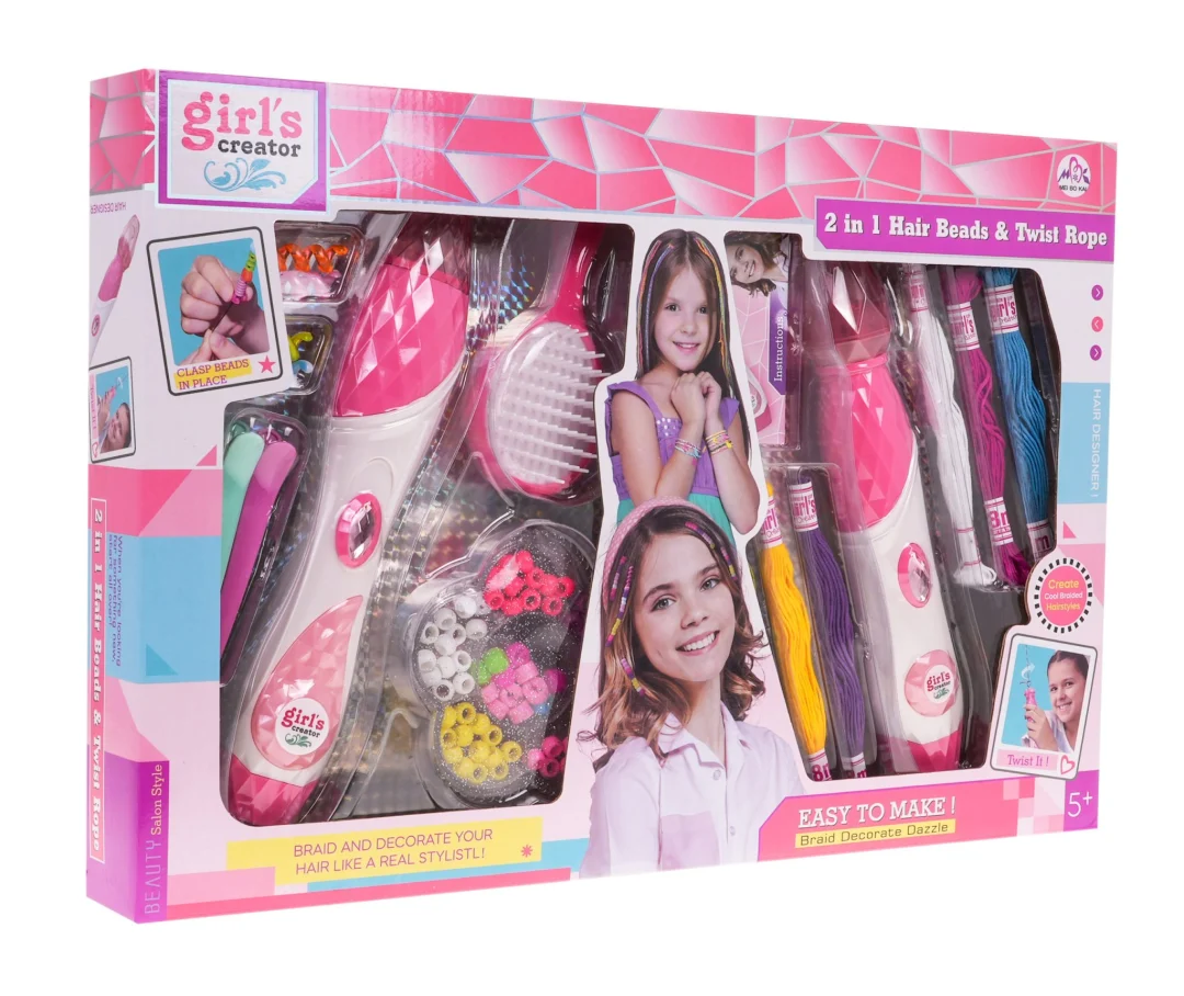 Set za pletenice s priborom 5+_4