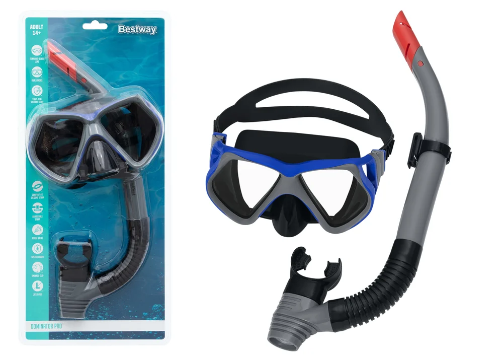 Set za ronjenje Bestway 24069, crna maska i disalica_1