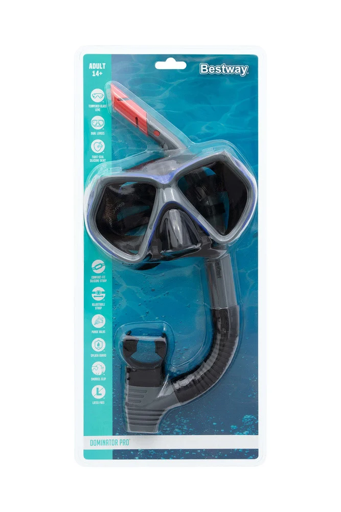 Set za ronjenje Bestway 24069, crna maska i disalica_8