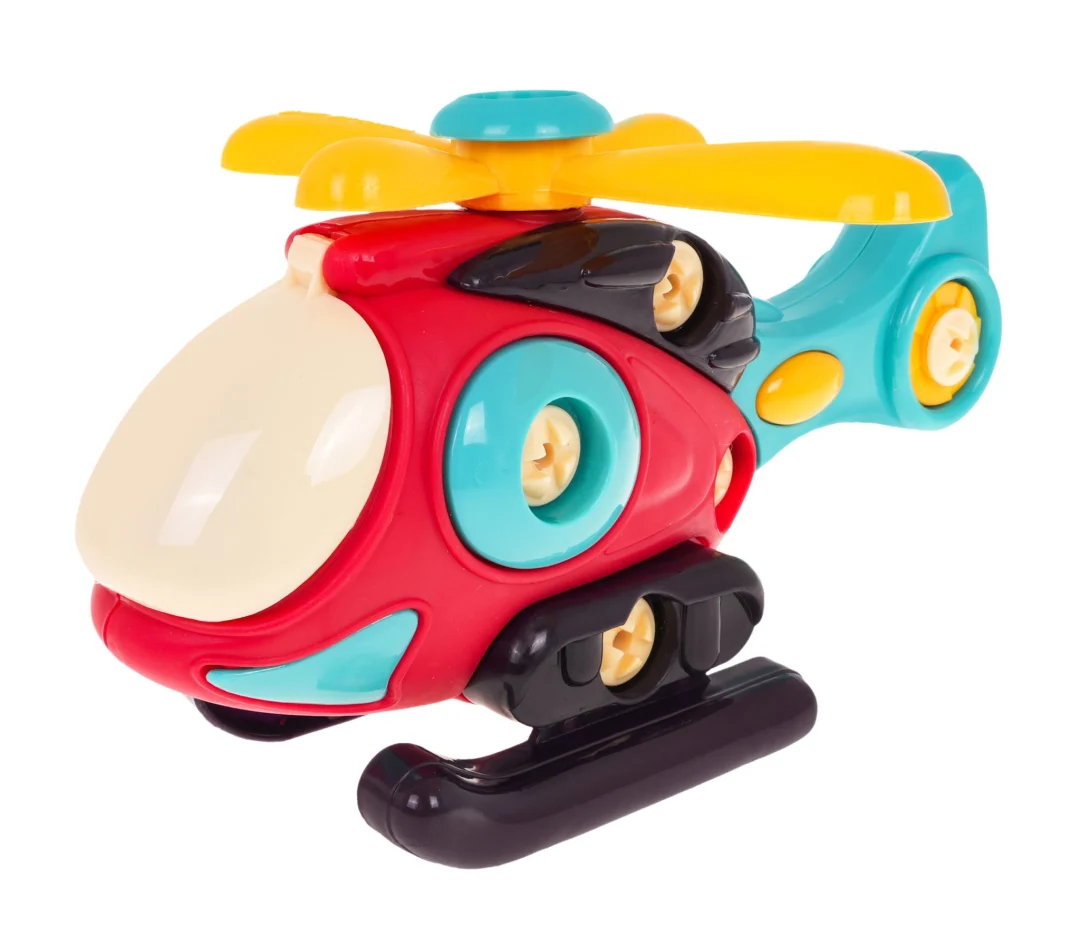 Set za sastavljanje 2 u 1 avion i helikopter 3+_4
