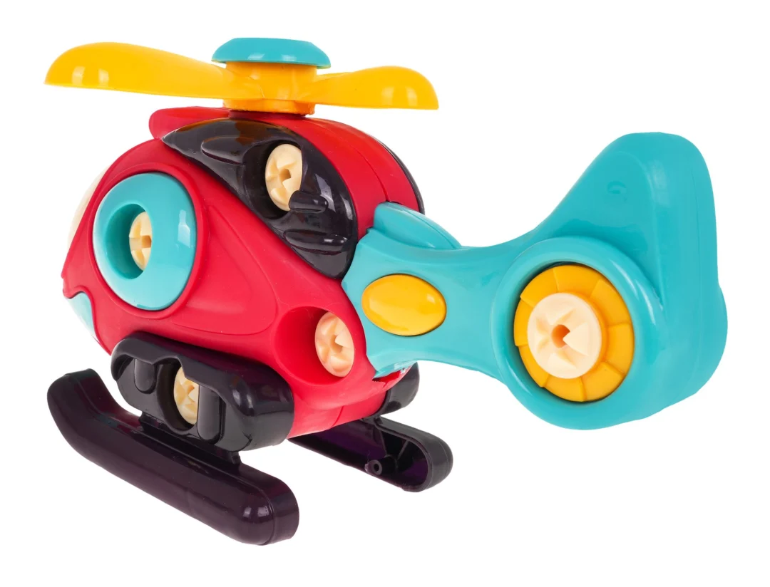 Set za sastavljanje 2 u 1 avion i helikopter 3+_5
