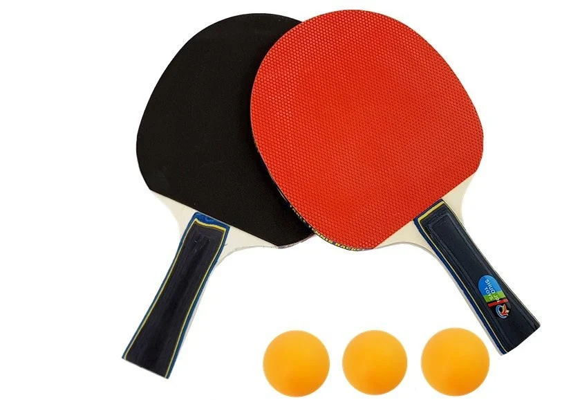 Set za stolni tenis: 2 reketa, 3 loptice i mreža_2
