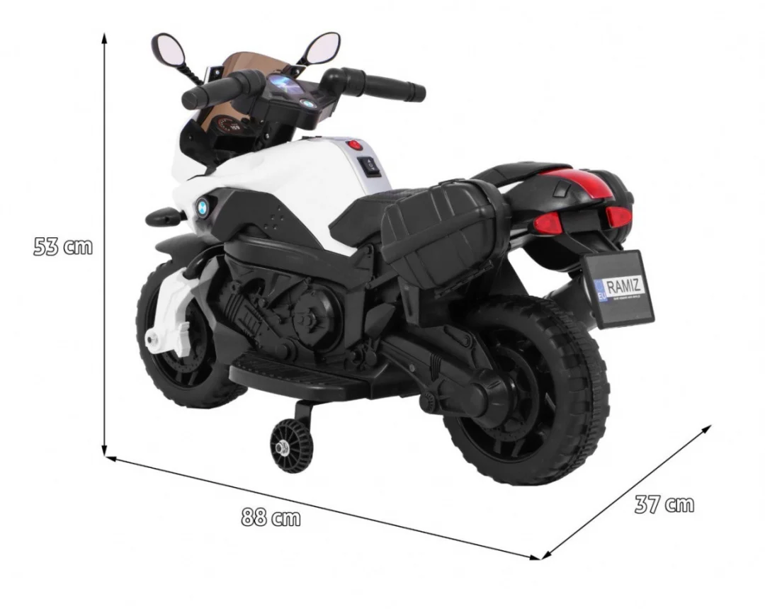 Sjena motornog vozila bijela motor na akumulator_2