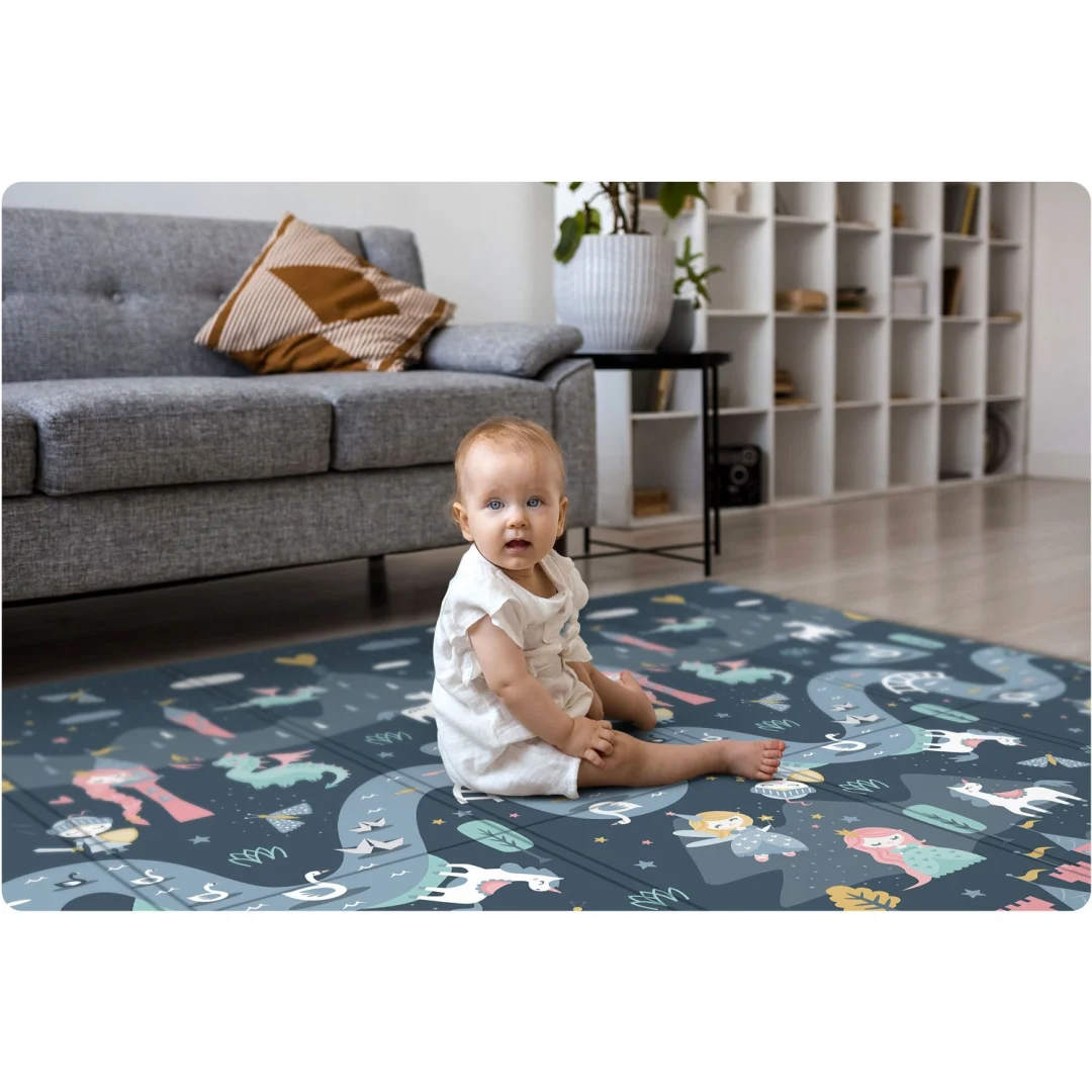 Sklopiva edukativna pjenasta podloga 200 x 150 x 1 cm Nukido NK-341, siva, var. 734102_7