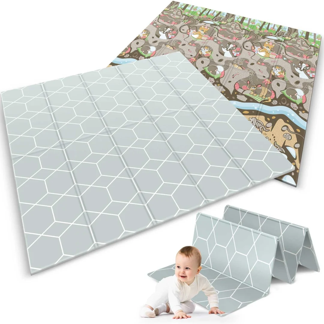 Sklopiva edukativna pjenasta podloga 200 x 180 x 1 cm Nukido NK-340 za tlo_11