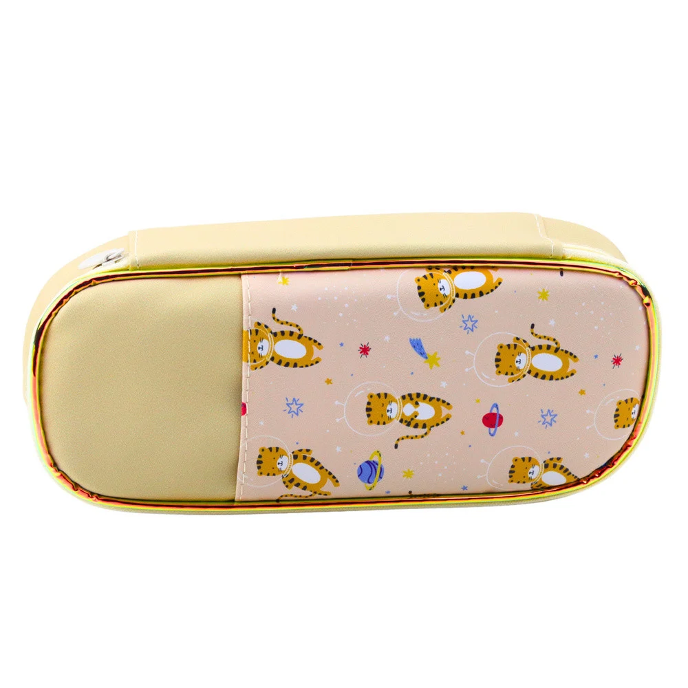 Školska pernica Space Tigers Kit bež 24 cm_2