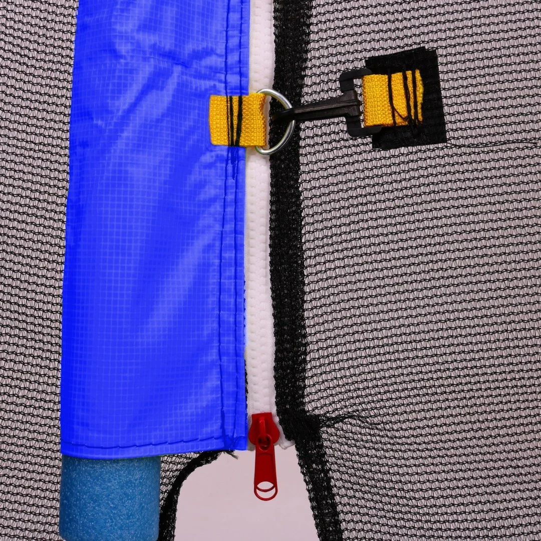 SkyRamiz vrtni trampolin 305 cm 10 stopa za djecu plavi + pribor, plava_4