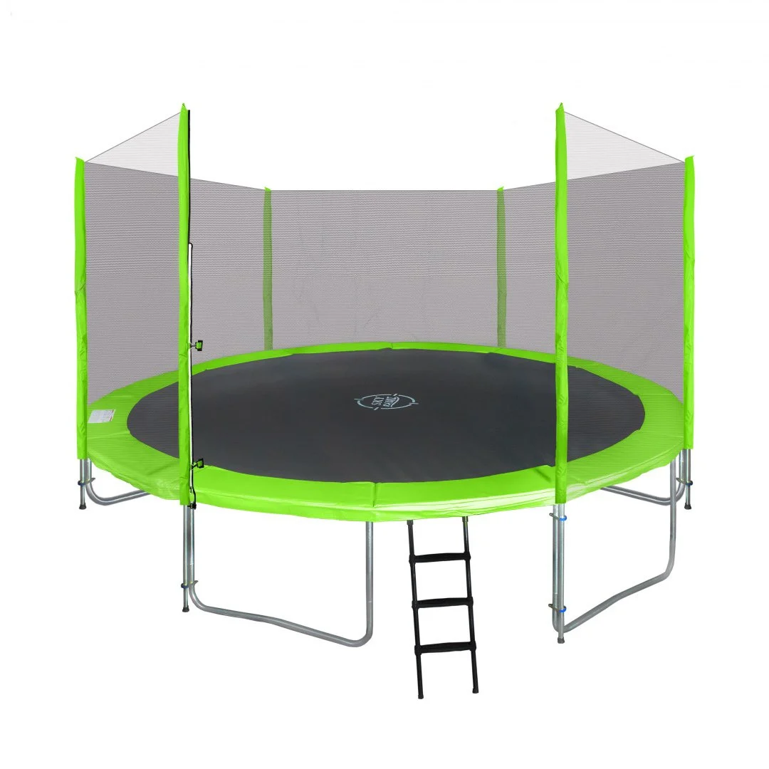 SkyRamiz vrtni trampolin 366 cm 12 stopa za djecu zeleni + pribor, zelena_2