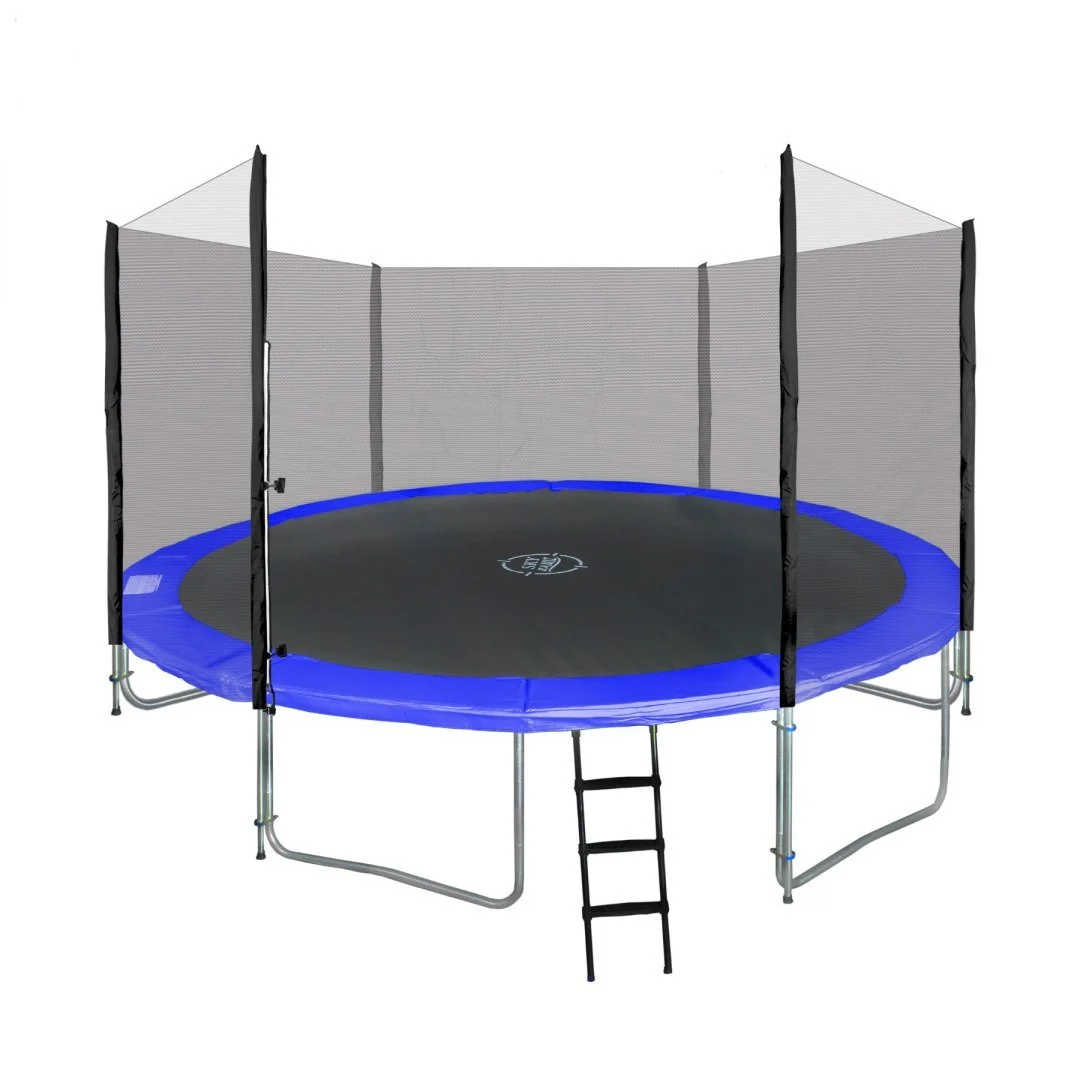 SkyRamiz vrtni trampolin 427 cm 14 stopa za djecu plavi + pribor, plava_2