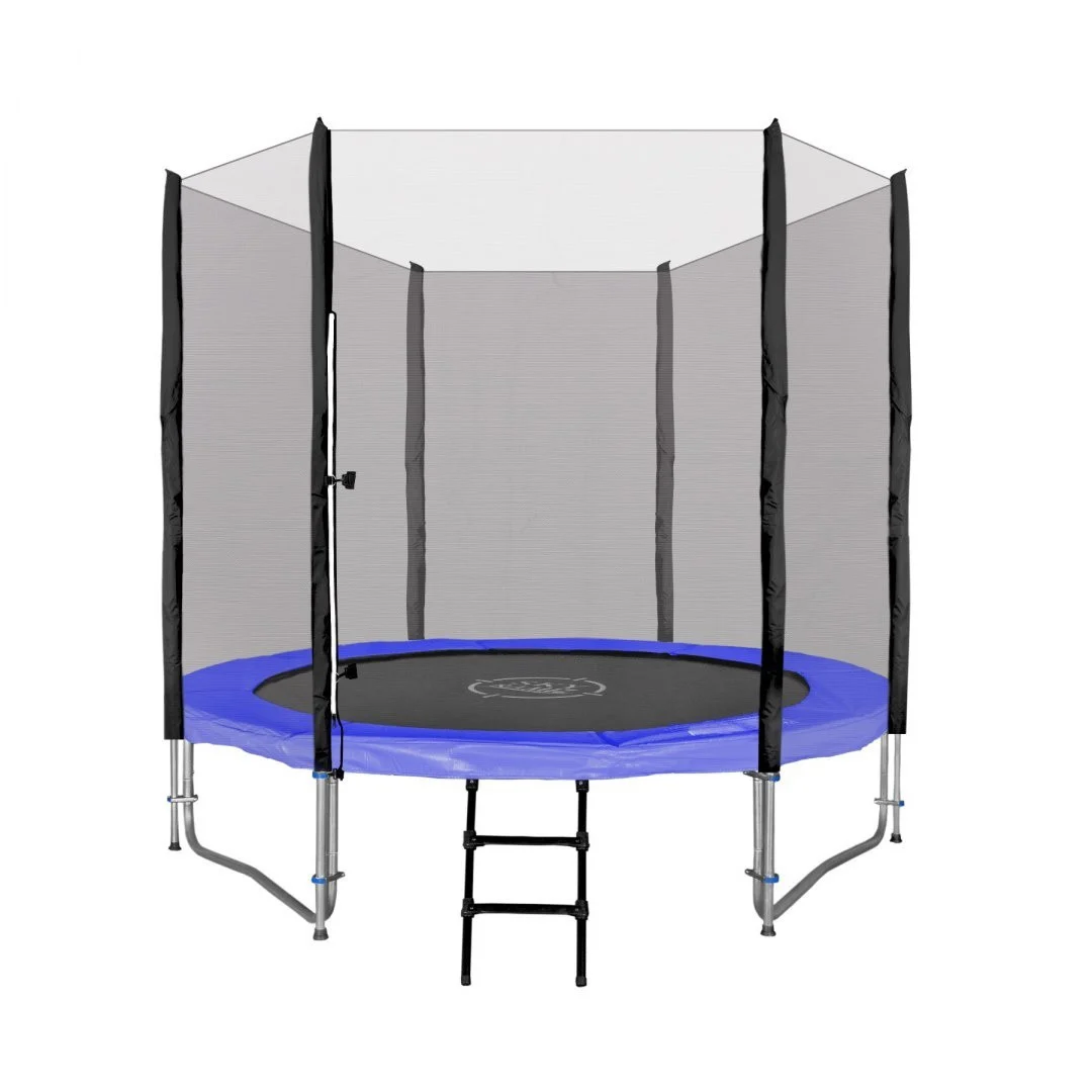 SkyRamiz vrtni trampolin za djecu 244 cm 8 ft plavi + pribor, plava_1