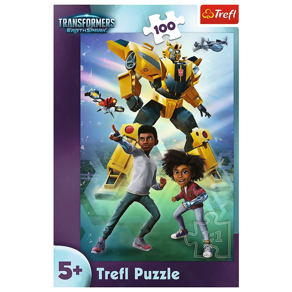Slagalica 100 Transformers EarthSpark tim, Trefl 16457_3