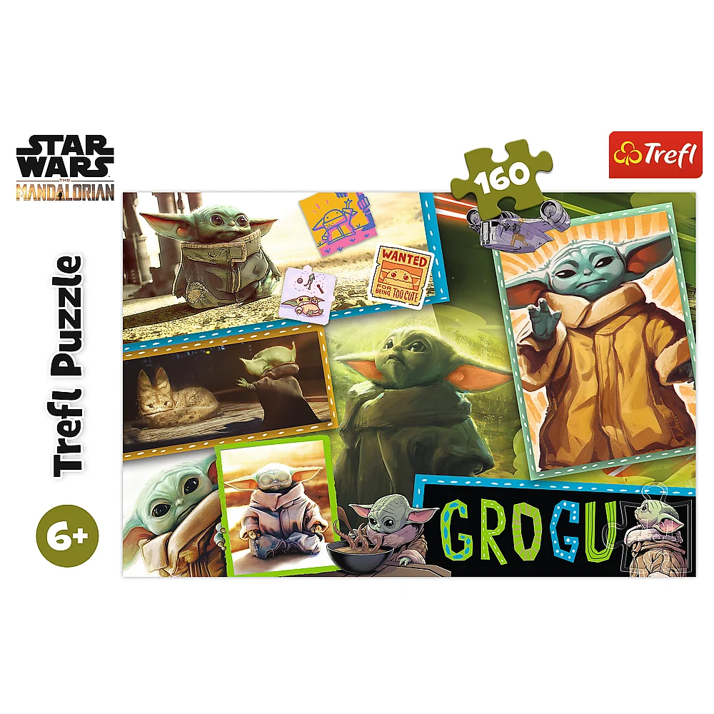 Slagalica 160 Grogu Star Wars, 410 × 278 mm, Trefl 15411_3