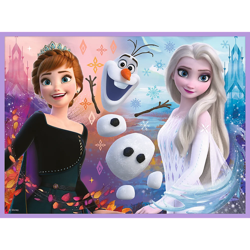 Slagalica - 2u1+zapisci Princeze u svojoj zemlji - Disney Frozen 2 93335_2