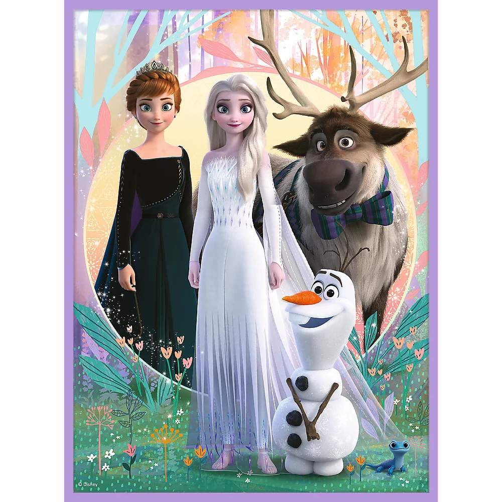 Slagalica - 2u1+zapisci Princeze u svojoj zemlji - Disney Frozen 2 93335_3