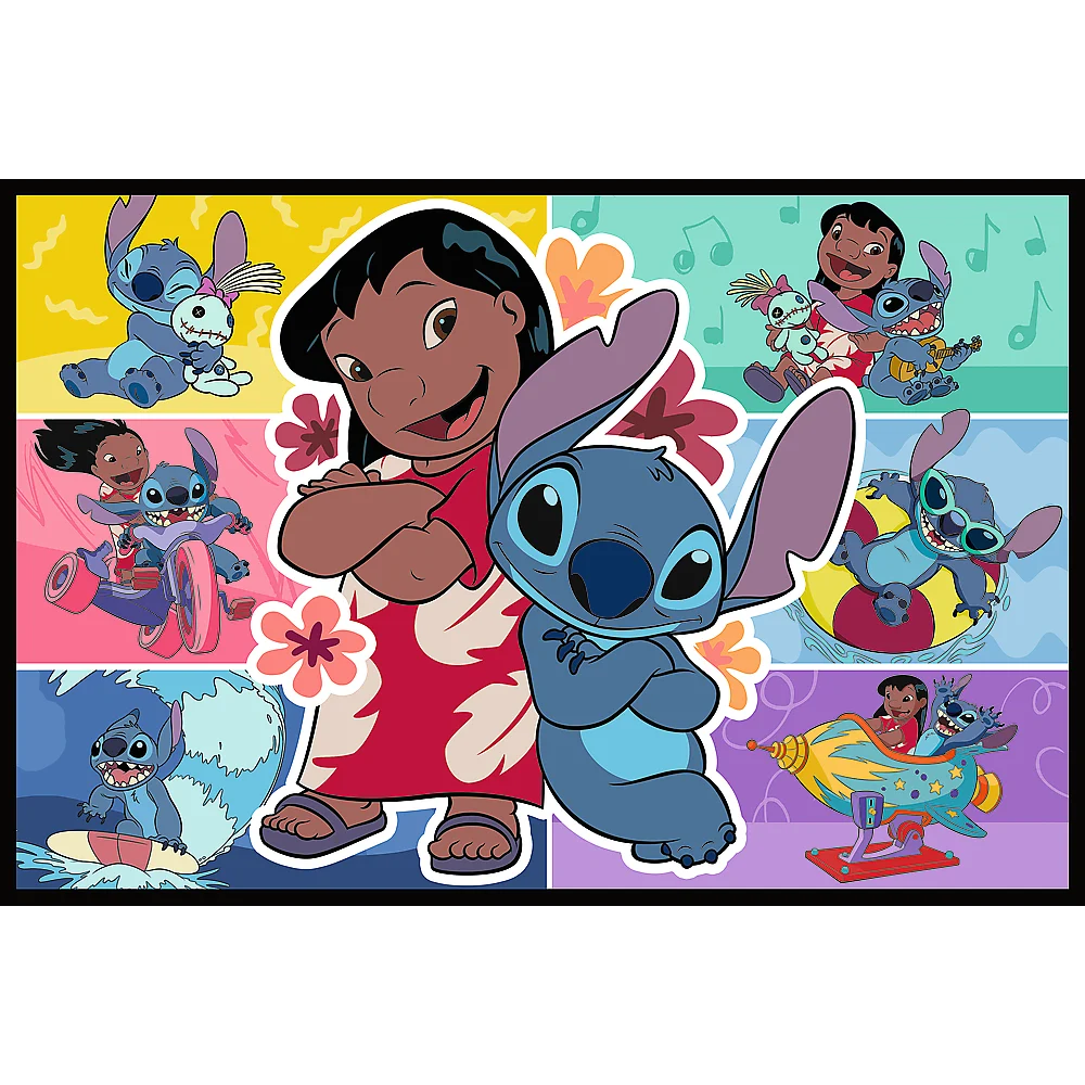 Slagalica - 2x200 - Stitchov veseli život - Disney Lilo i Stitch 13334_3