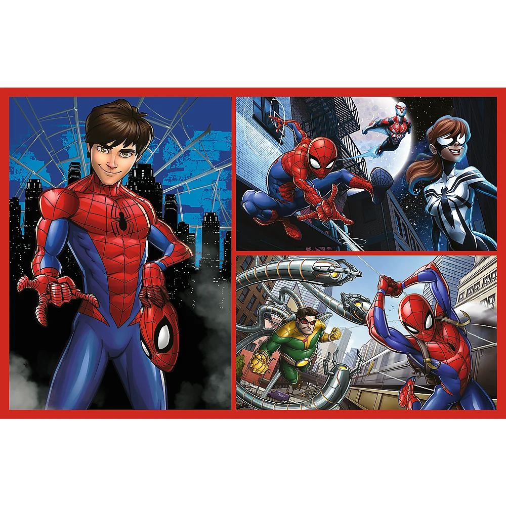 Slagalica - 2x70 - Priče o paucima - Disney Marvel Spiderman Trefl 34443_2