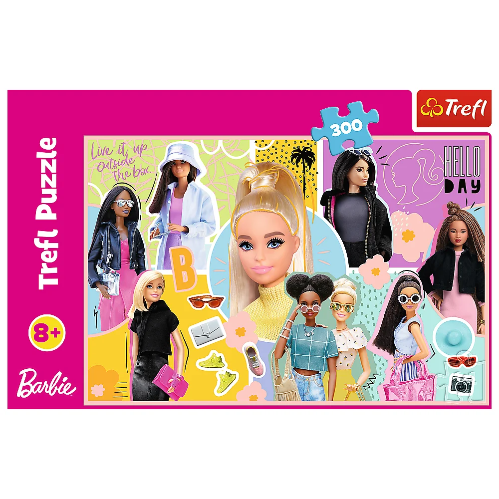 Slagalica 300 Barbie Vaša omiljena, Trefl 23025_3