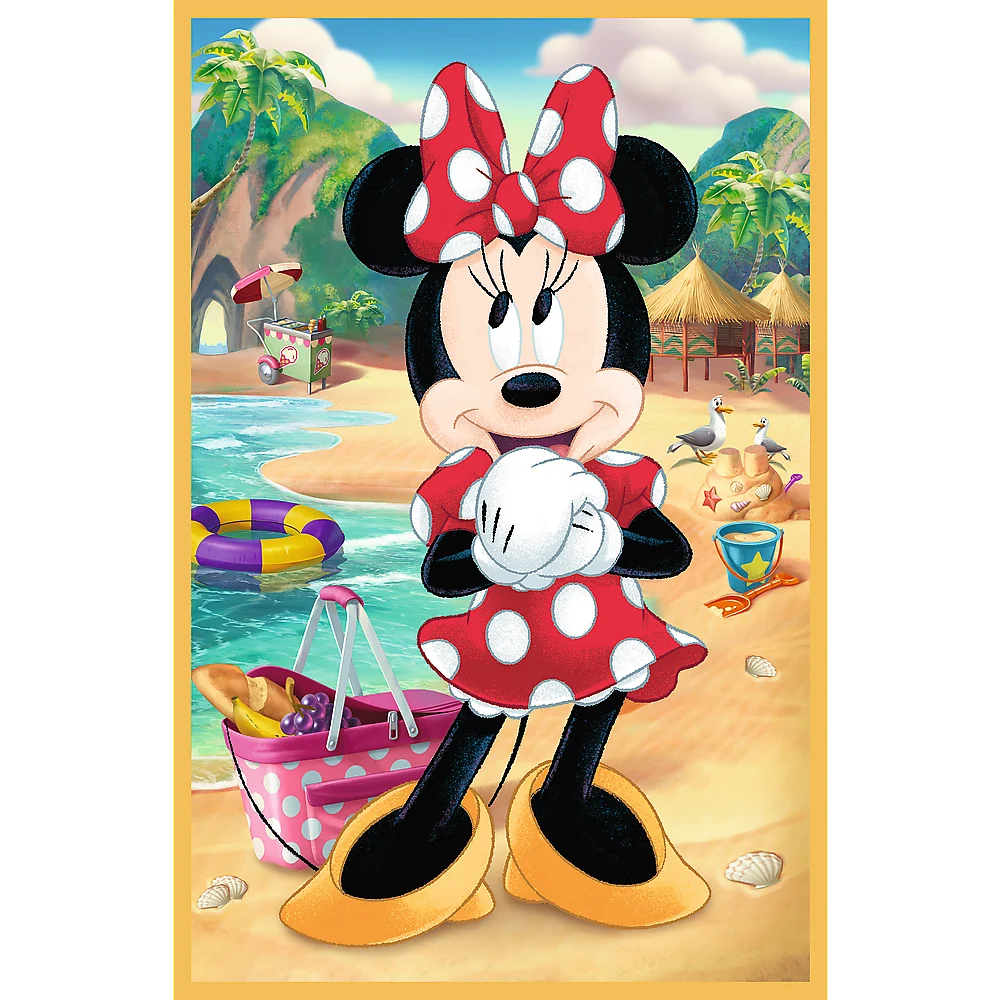 Slagalica - 3x50 - Miševi na odmoru Disney Trefl 34881_2