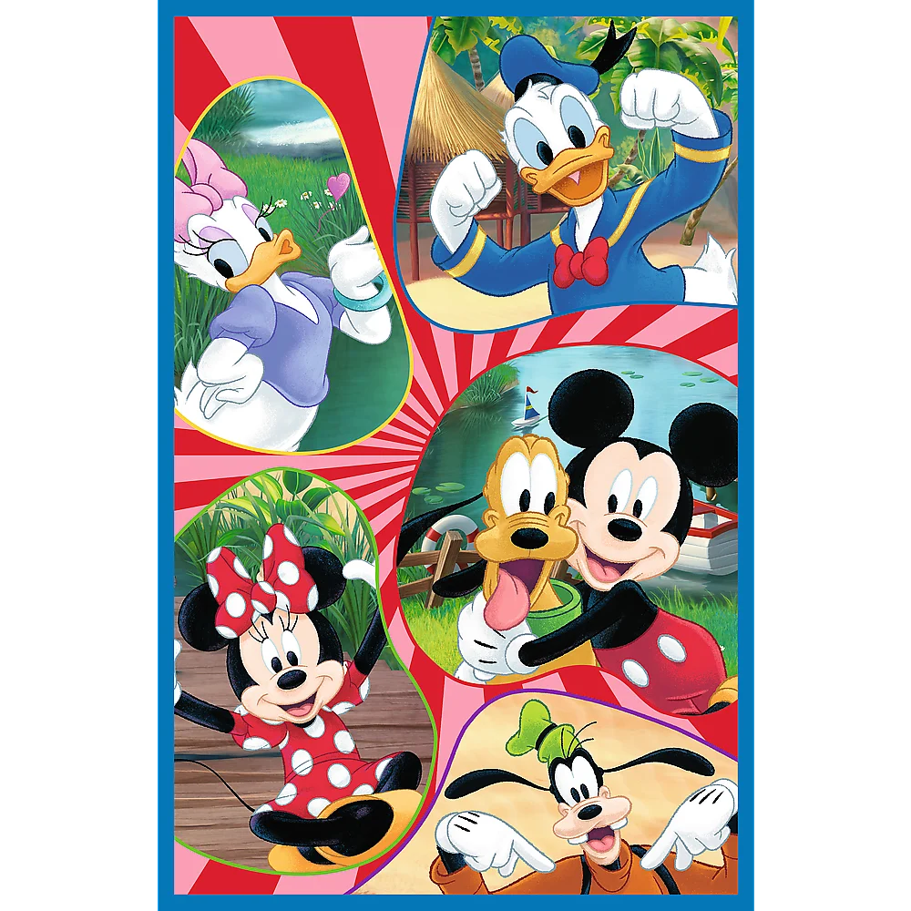 Slagalica - 3x80 - Mickey Mouse tim Trefl 34887_3