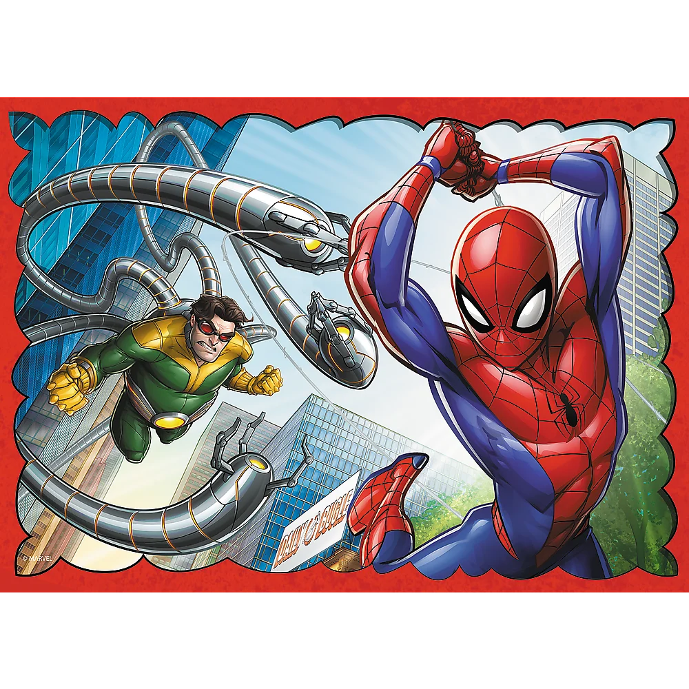 Slagalica - 4u1 - Herojski Spider-Man Trefl 34384_4
