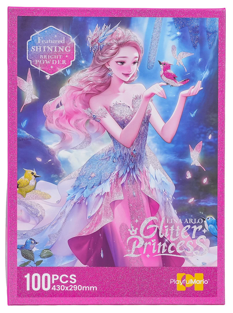 Slagalica ružičasta princeza, 100 dijelova_4
