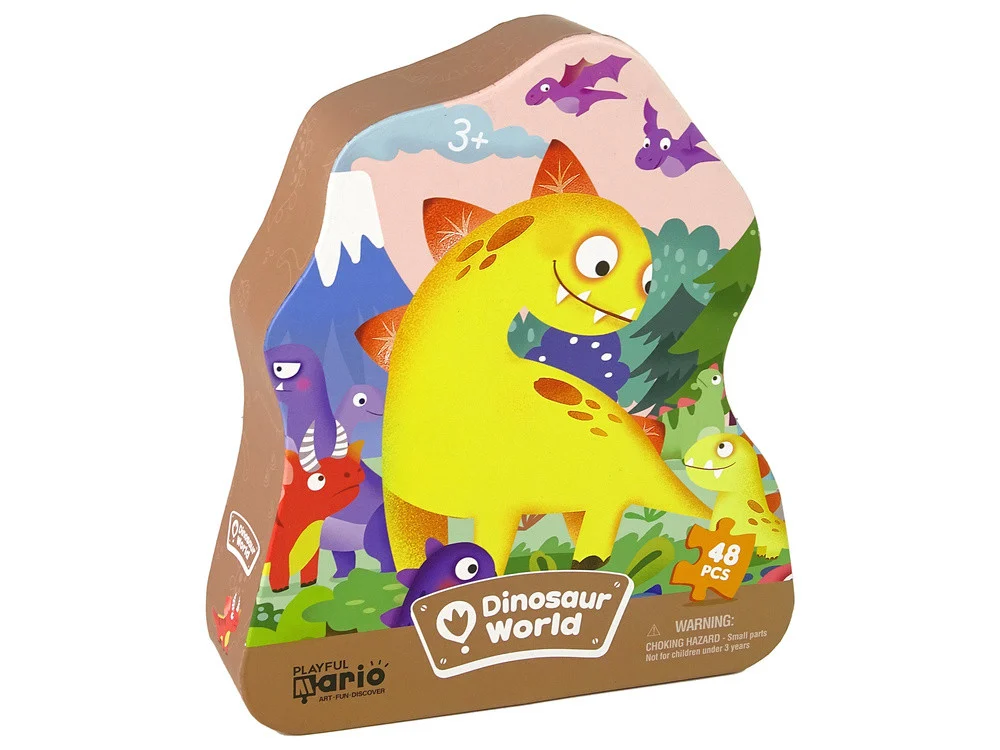 Slagalica s dinosaurima i vulkanom, 48 dijelova_2