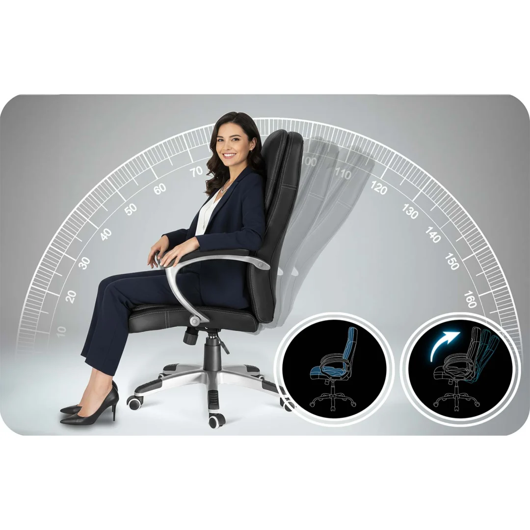 Sofotel 322 okretna uredska stolica crna_11