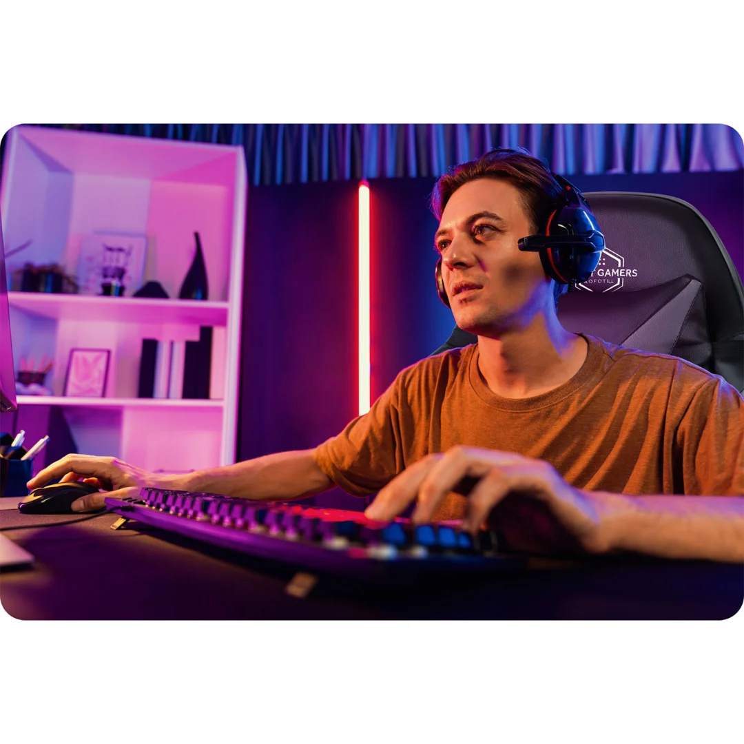 Sofotel Draknor gamerska stolica crno-siva_10