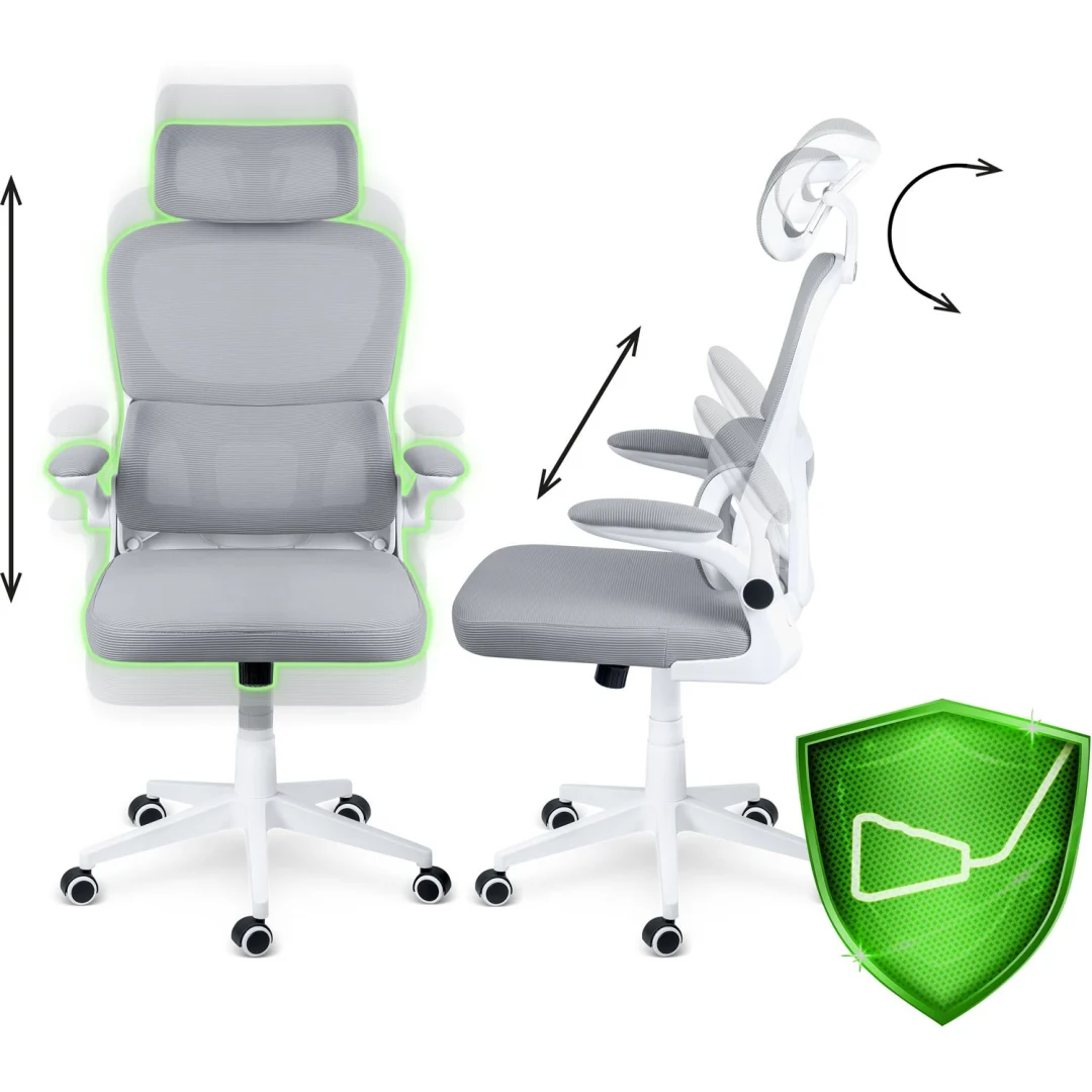 Sofotel Formax Micro-Net uredska stolica siva_9