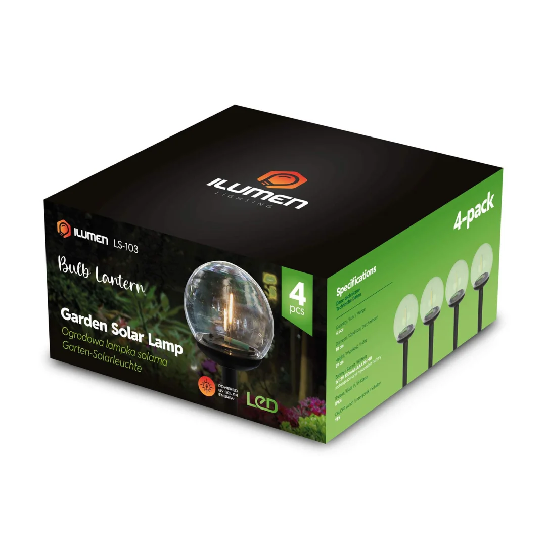Solarna kugla prozirna Ilumen LS-103 4 kom_11