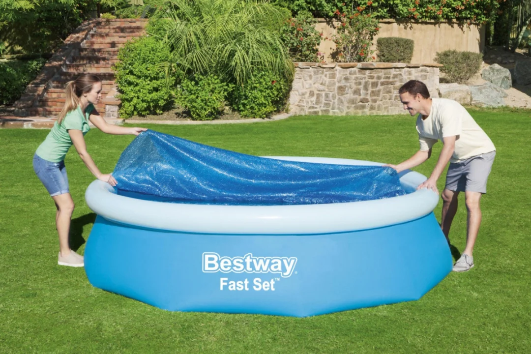 Solarni pokrov 289 cm za vrtni bazen 305 cm/10 stopa BESTWAY_7
