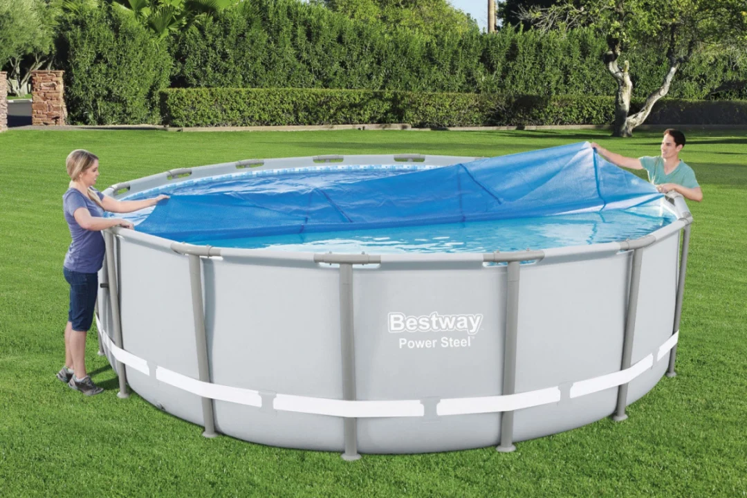 Solarni pokrov 462 cm za vrtni bazen 488 cm/16 stopa BESTWAY_7