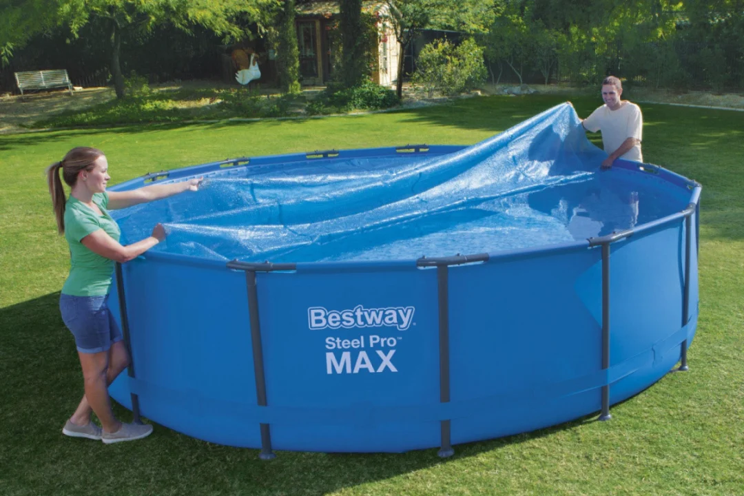 Solarni pokrov 462 cm za vrtni bazen 488 cm/16 stopa BESTWAY_8
