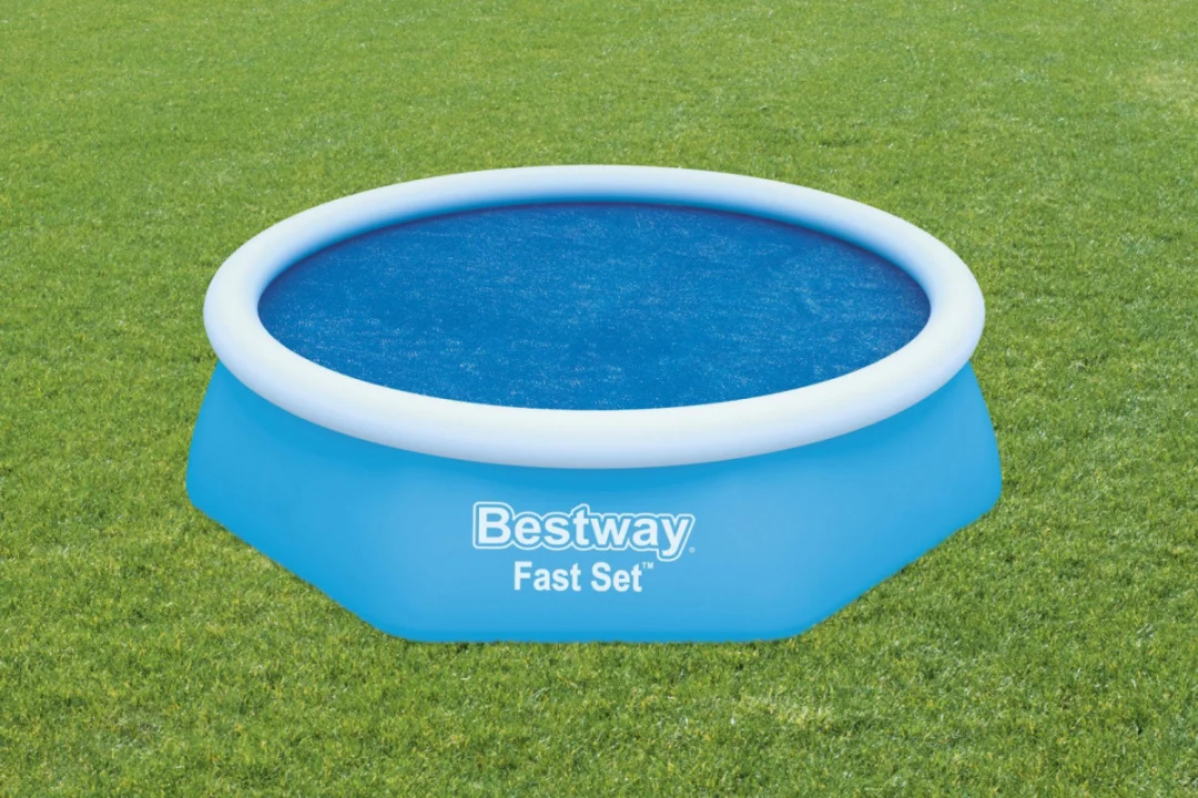 Solarni pokrov od 210 cm za brzopostavljivi prošireni bazen BESTWAY od 244 cm/8 stopa_3