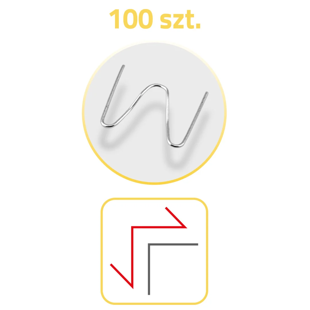 Spajalice za aparat za zavarivanje plastike 100 kom tip B Humberg_4