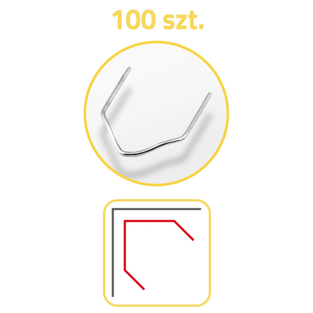 Spajalice za aparat za zavarivanje plastike 100 kom tip D Humberg_4