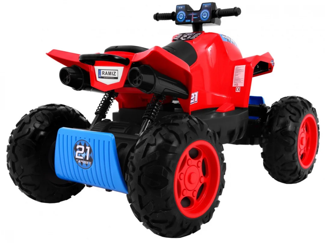 Sport Run ATV quad 4x4 na akumulator, crveni quad na akumulator_7