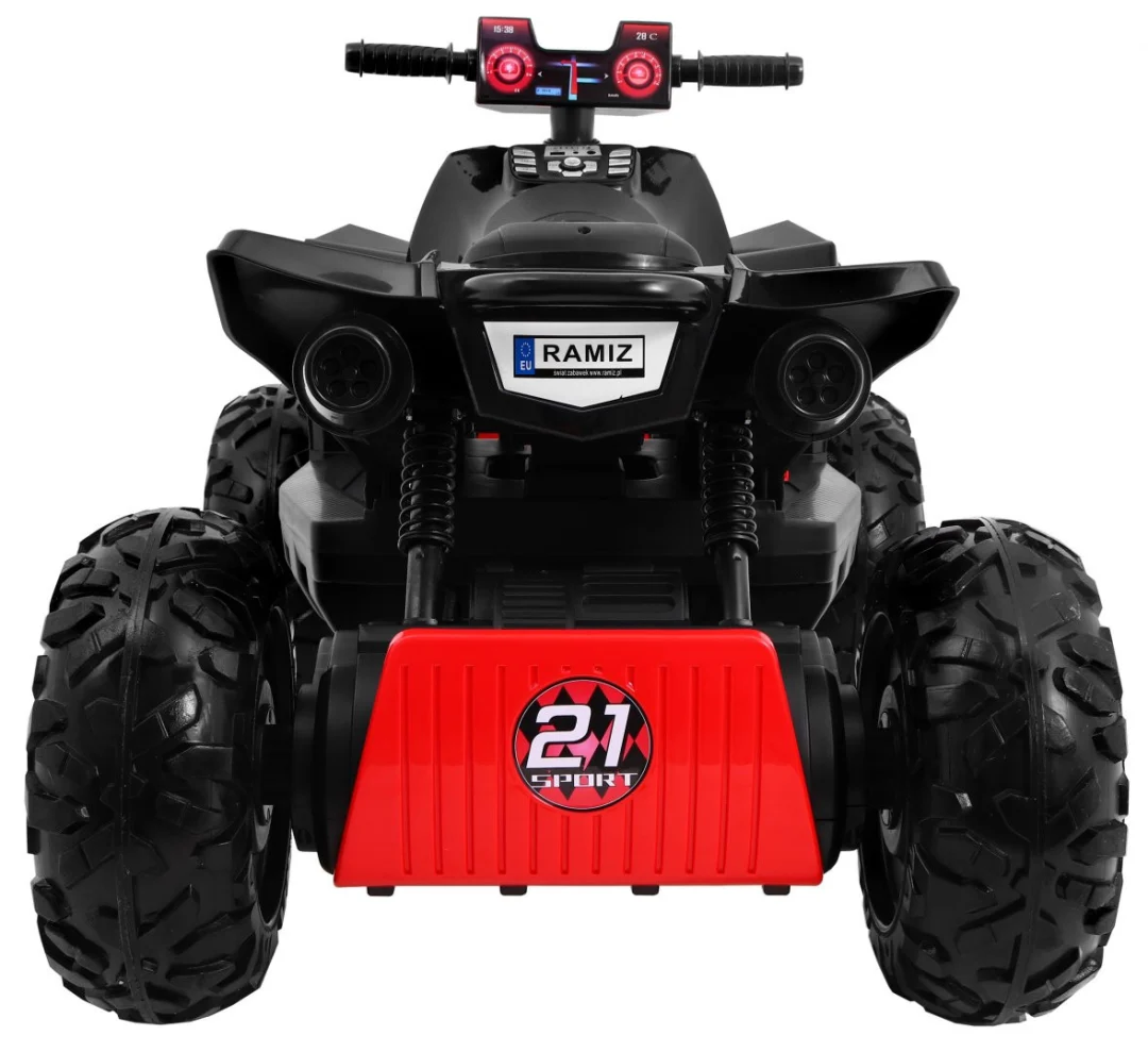 Sport Run quad 4x4 na akumulator, crni quad na akumulator_2